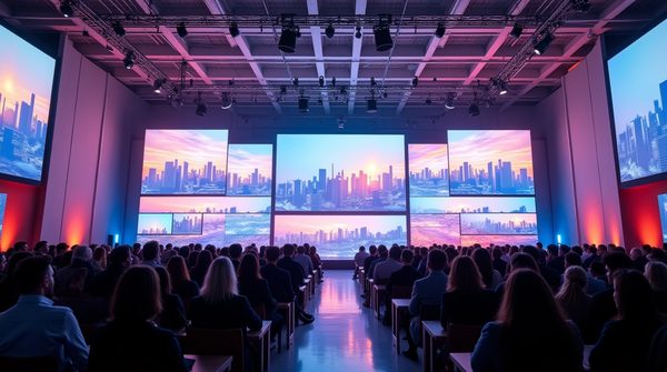 Locations d'écrans modulaires LED pour vos événements réussis