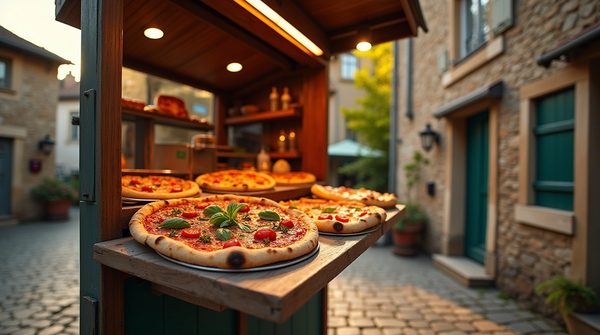 Savourez les pizzas artisanales au kiosque à aubusson