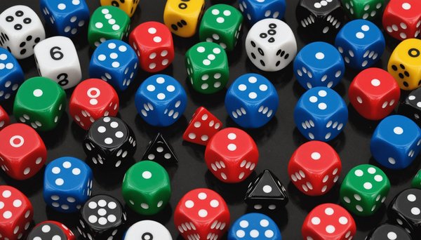 Explorez les dés 6 faces : la collection incontournable !